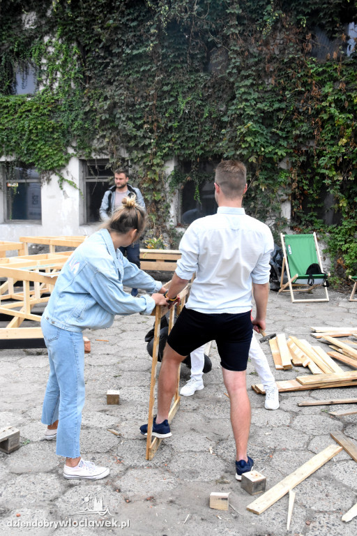 W Gwoździarni zbudowali parklet!