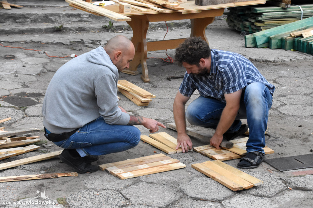 W Gwoździarni zbudowali parklet!