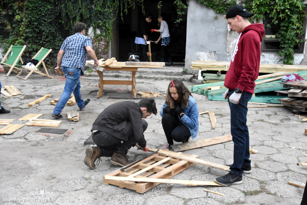 W Gwoździarni zbudowali parklet!