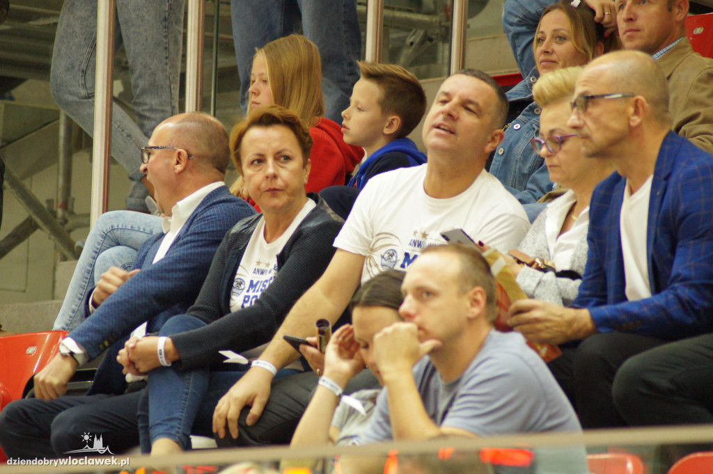 Kibice Anwilu  na meczu o Superpuchar