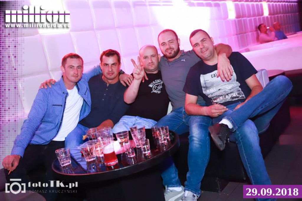 Gorąca sobotnia noc w Million Club