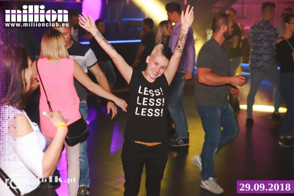Gorąca sobotnia noc w Million Club