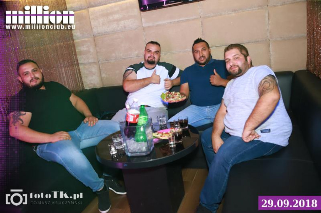 Gorąca sobotnia noc w Million Club