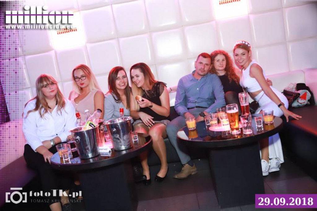 Gorąca sobotnia noc w Million Club