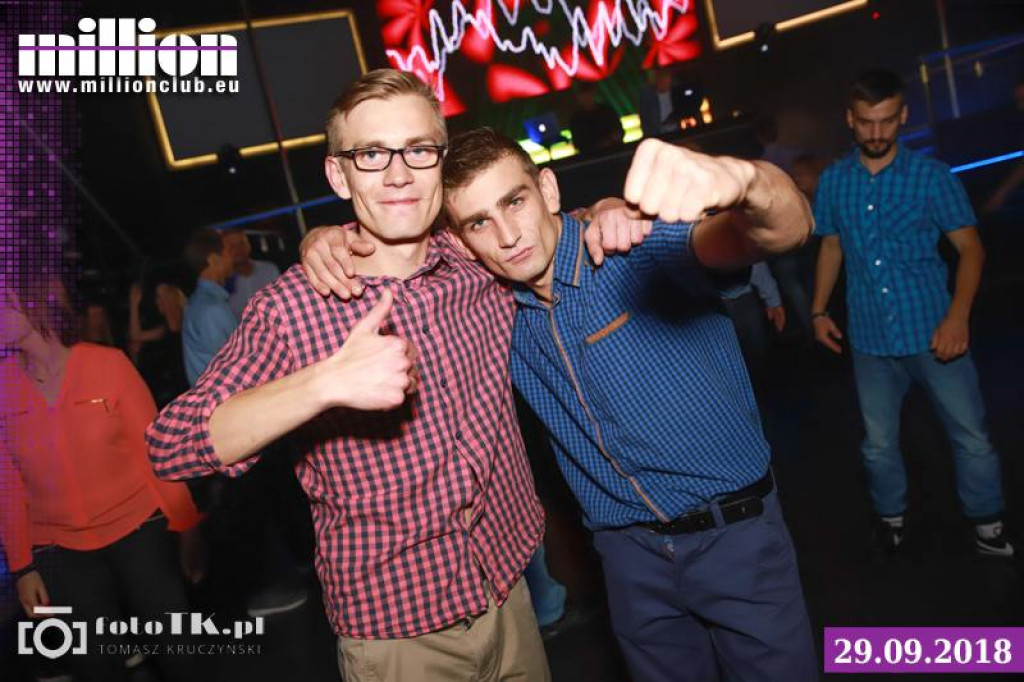 Gorąca sobotnia noc w Million Club