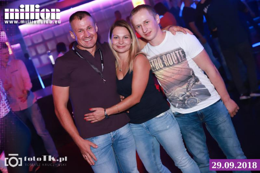Gorąca sobotnia noc w Million Club
