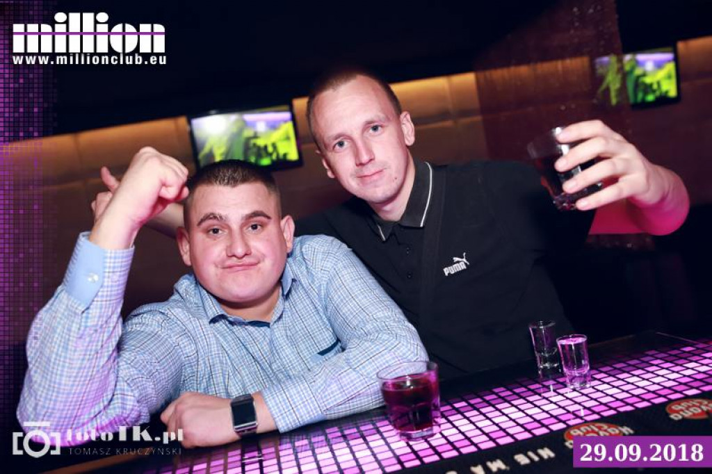 Gorąca sobotnia noc w Million Club