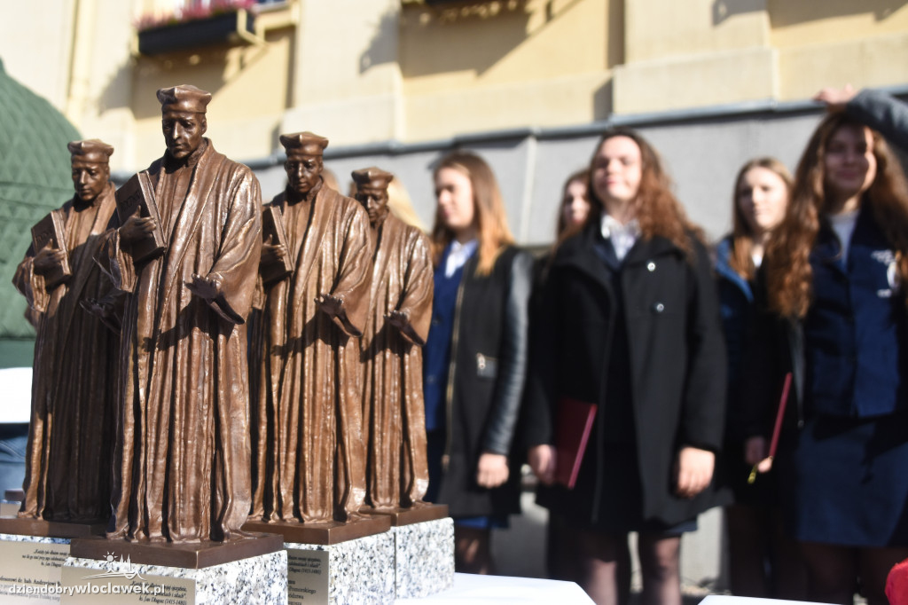Odsłonięcie pomnika ks. Jana Długosza
