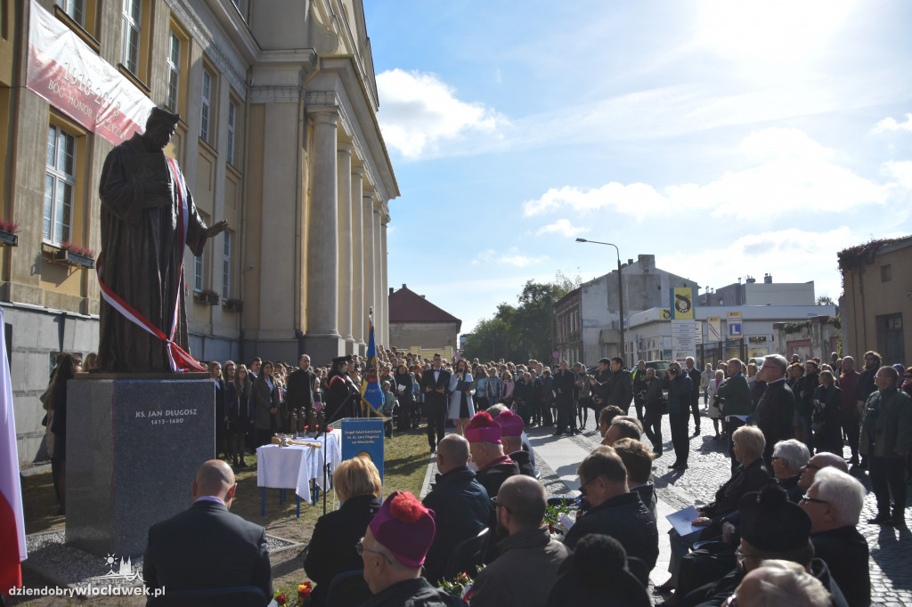 Odsłonięcie pomnika ks. Jana Długosza