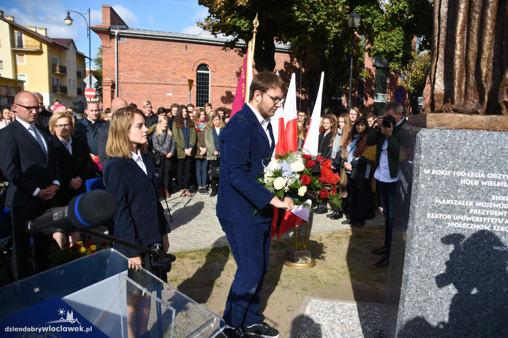 Odsłonięcie pomnika ks. Jana Długosza