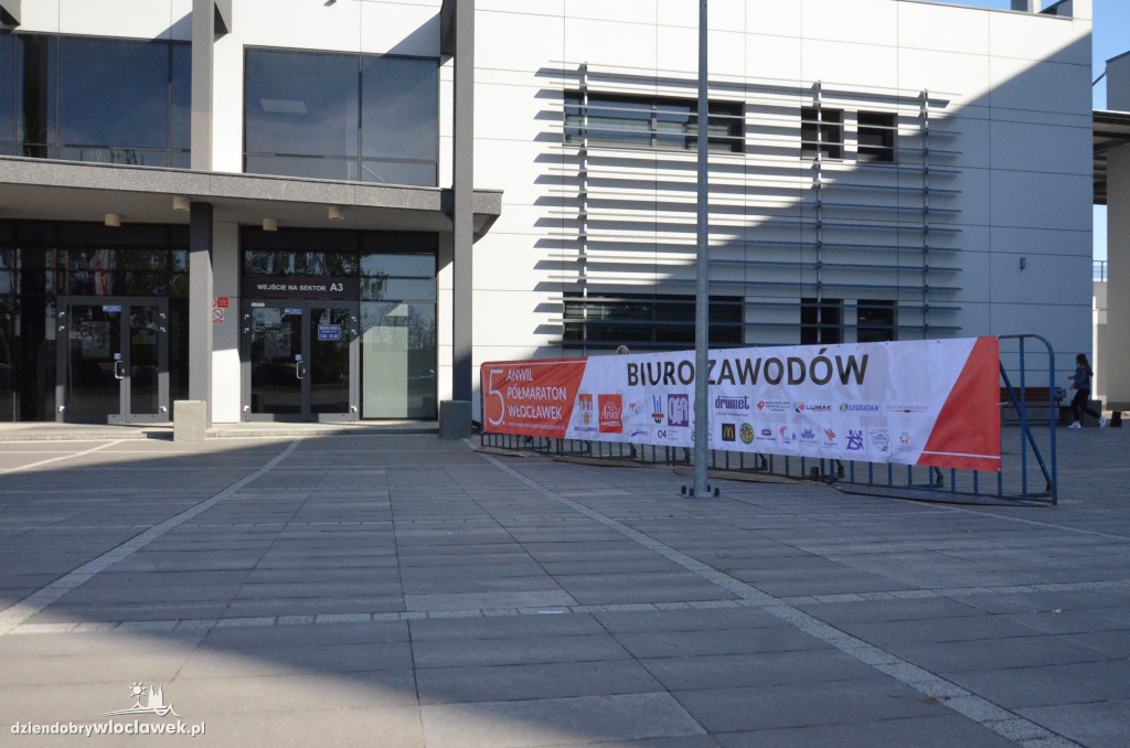 Zawodnicy szykują się do półmaratonu