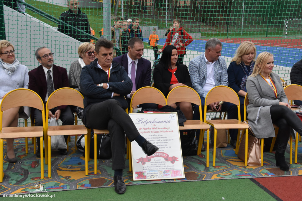 Uroczyste otwarcie boisk przy SP23