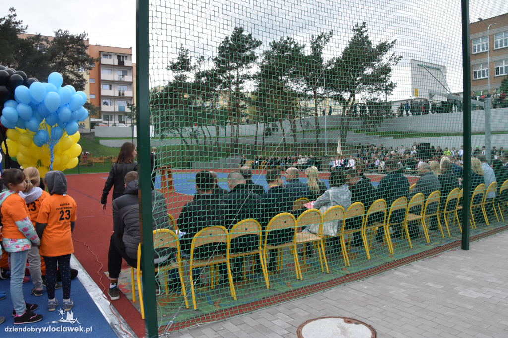 Uroczyste otwarcie boisk przy SP23
