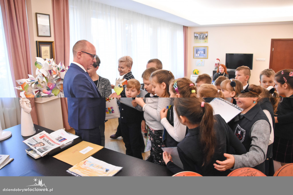 Wojtkowski w ogniu pytań uczniów ZSI
