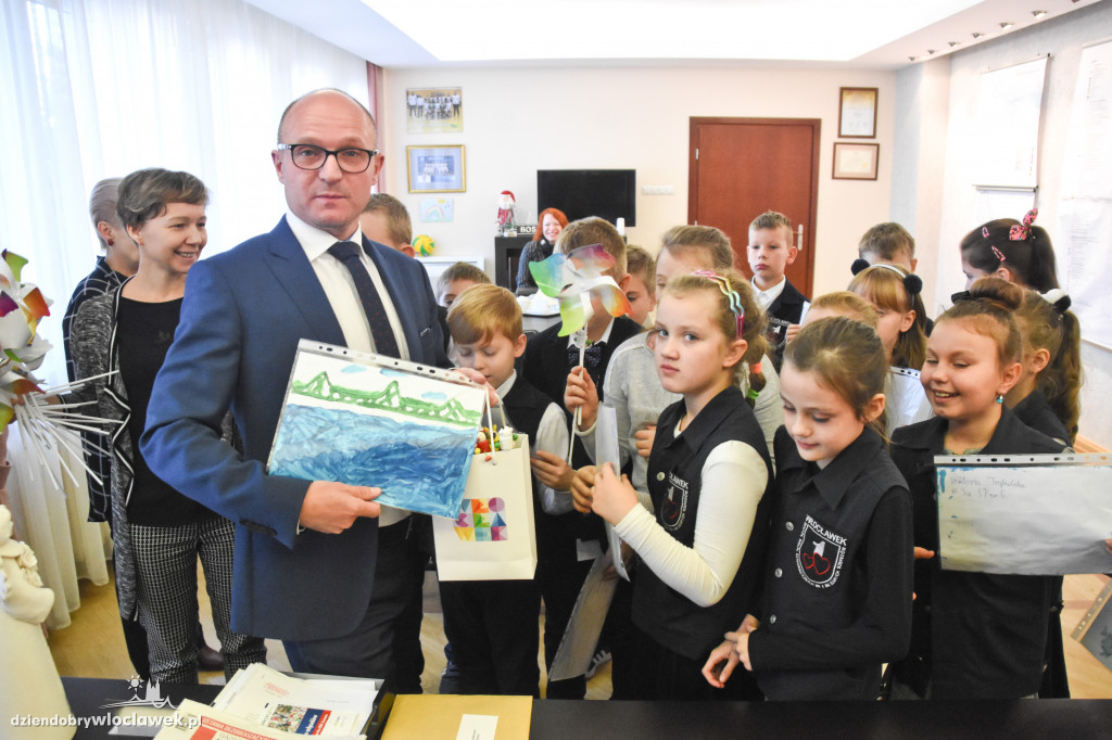 Wojtkowski w ogniu pytań uczniów ZSI
