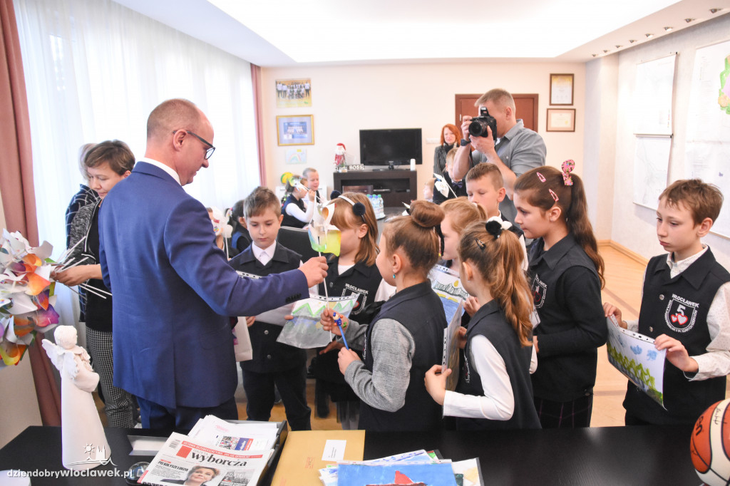 Wojtkowski w ogniu pytań uczniów ZSI