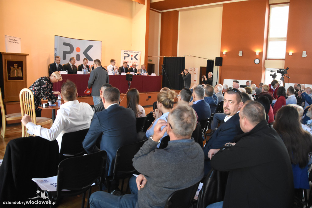 Debata Radia PiK. Kandydaci i publiczność