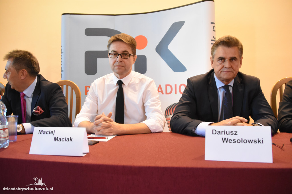 Debata Radia PiK. Kandydaci i publiczność