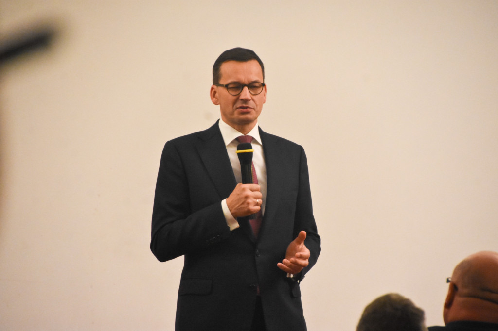 Premier Morawiecki we Włocławku