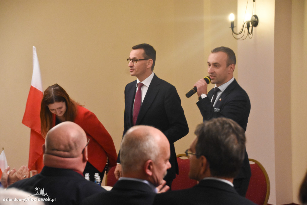 Premier Morawiecki we Włocławku