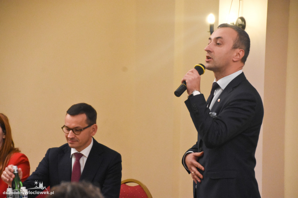 Premier Morawiecki we Włocławku