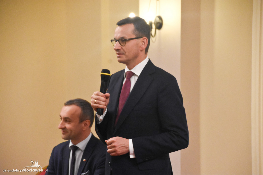 Premier Morawiecki we Włocławku