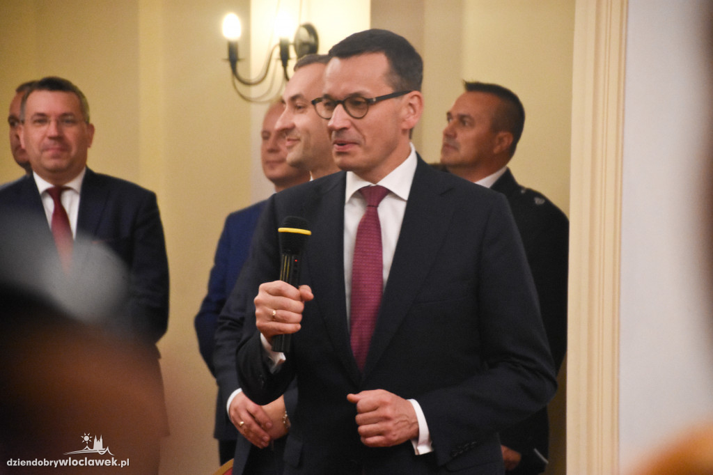Premier Morawiecki we Włocławku