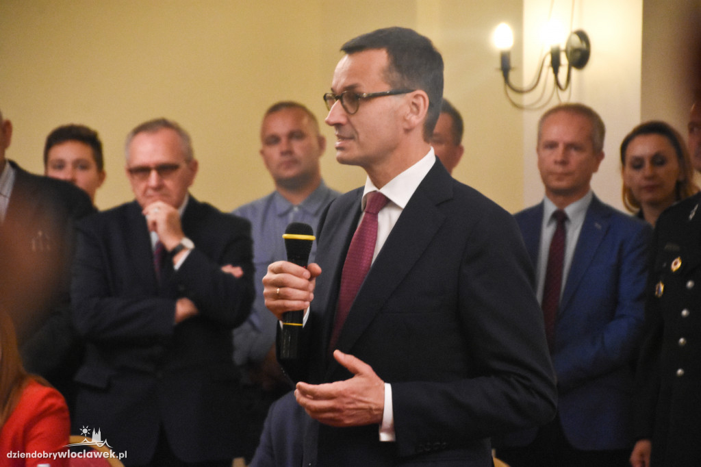 Premier Morawiecki we Włocławku