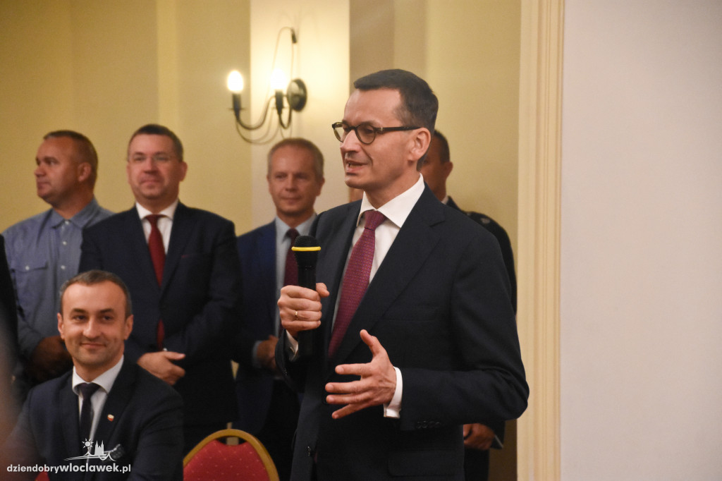 Premier Morawiecki we Włocławku
