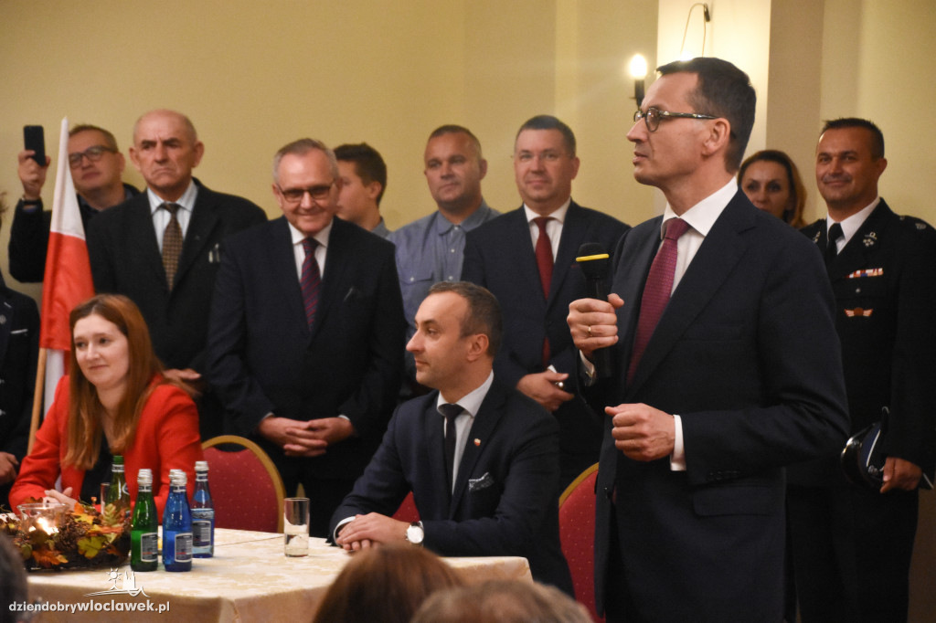 Premier Morawiecki we Włocławku