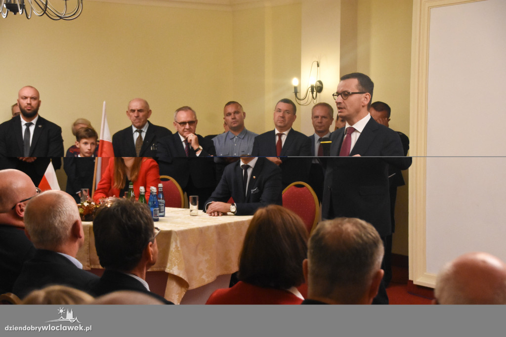 Premier Morawiecki we Włocławku