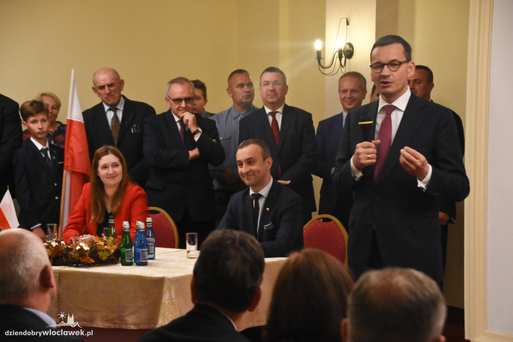 Premier Morawiecki we Włocławku