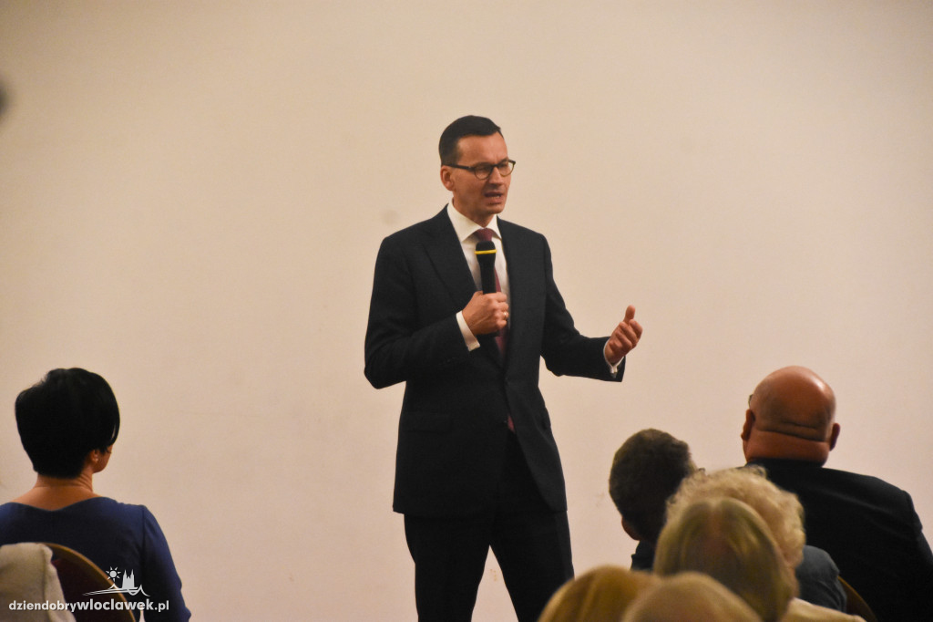 Premier Morawiecki we Włocławku