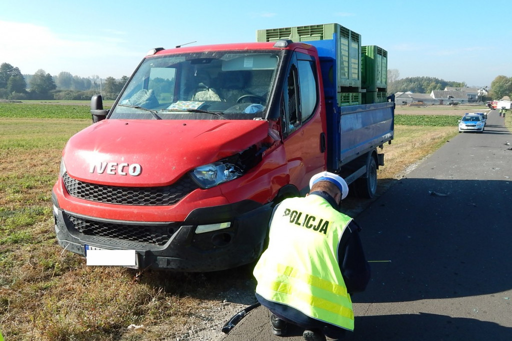 39-letni motocklista nie żyje