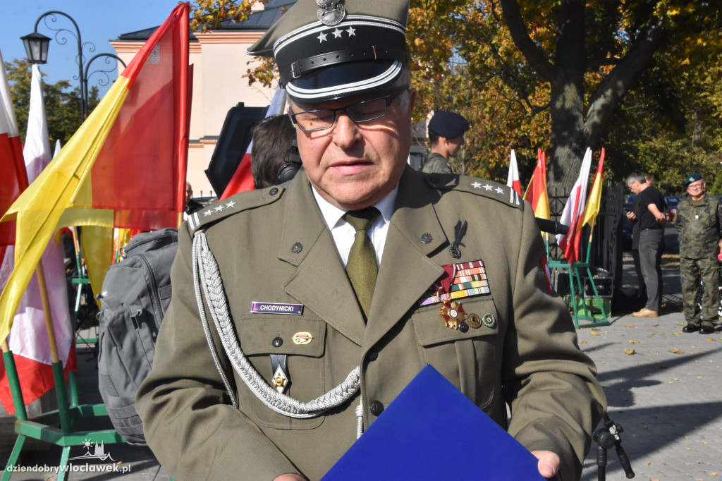 Uroczystość przy Pomniku Sapera