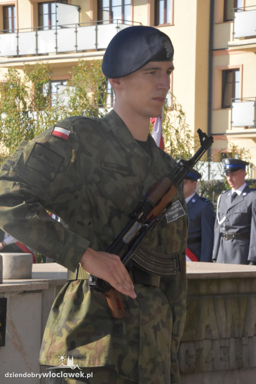 Uroczystość przy Pomniku Sapera