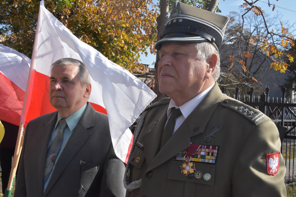 Uroczystość przy Pomniku Sapera