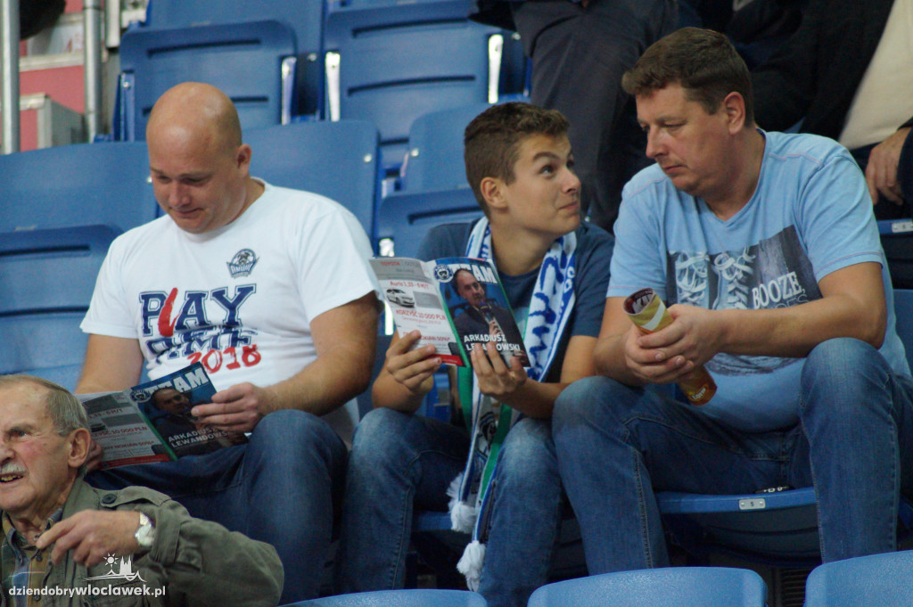 Kibice na meczu Anwil vs King Szczecin
