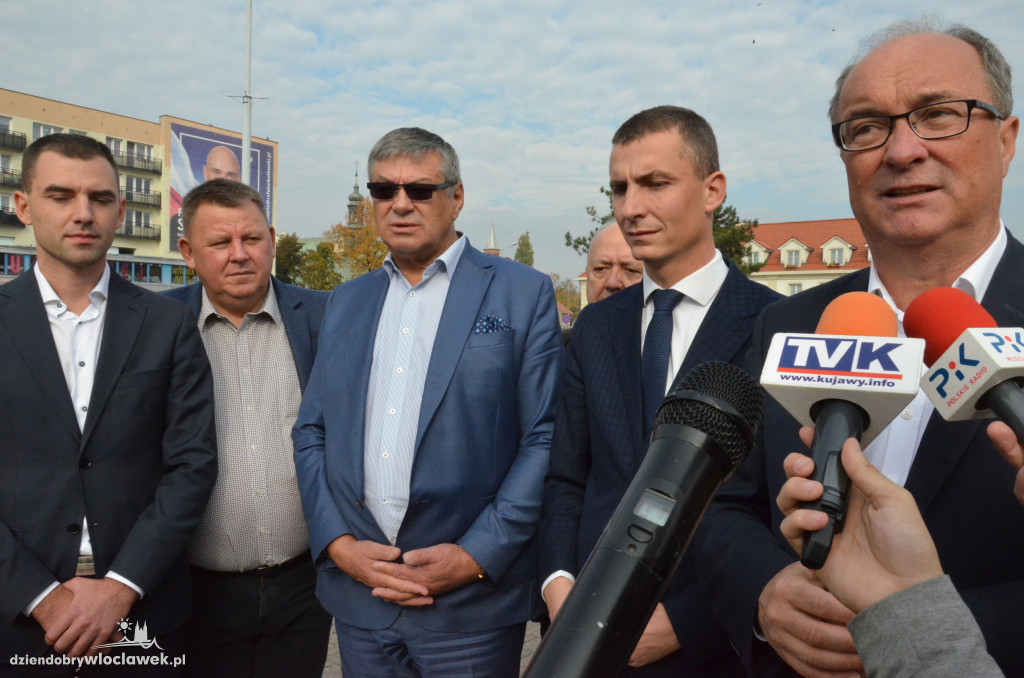 Szef SLD W. Czarzasty we Włocławku