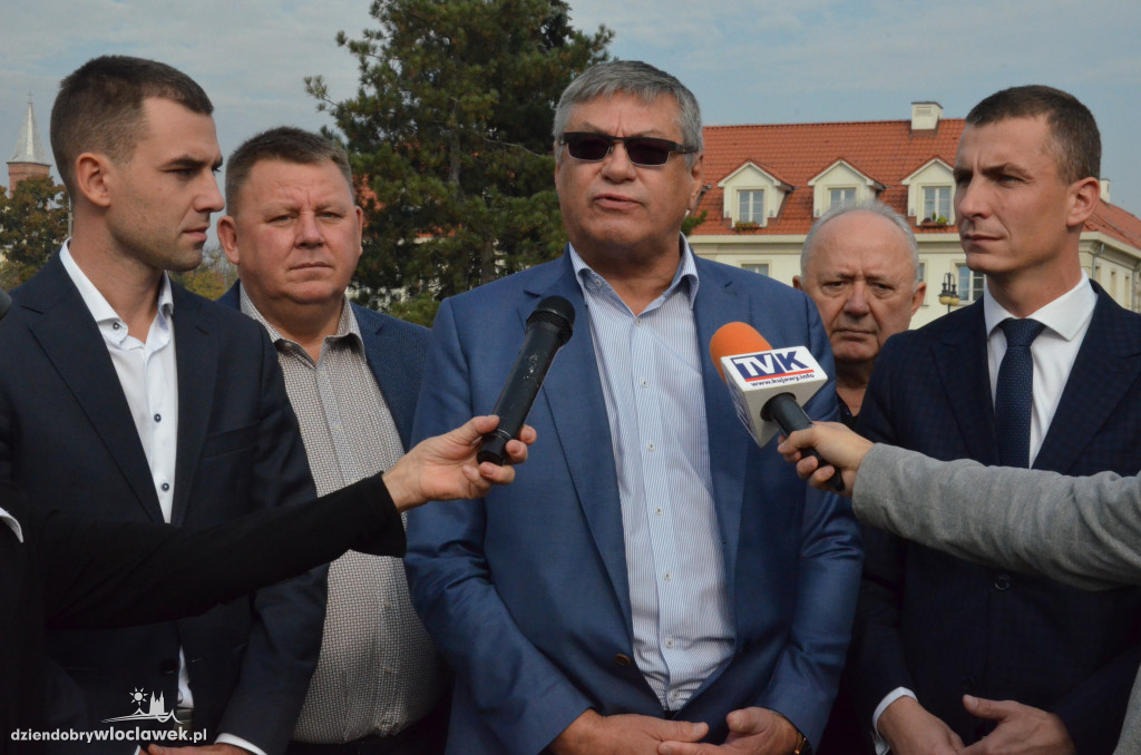 Szef SLD W. Czarzasty we Włocławku