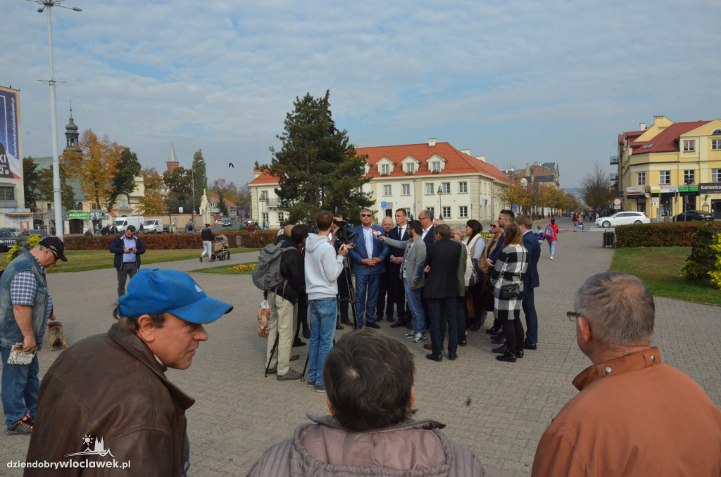 Szef SLD W. Czarzasty we Włocławku