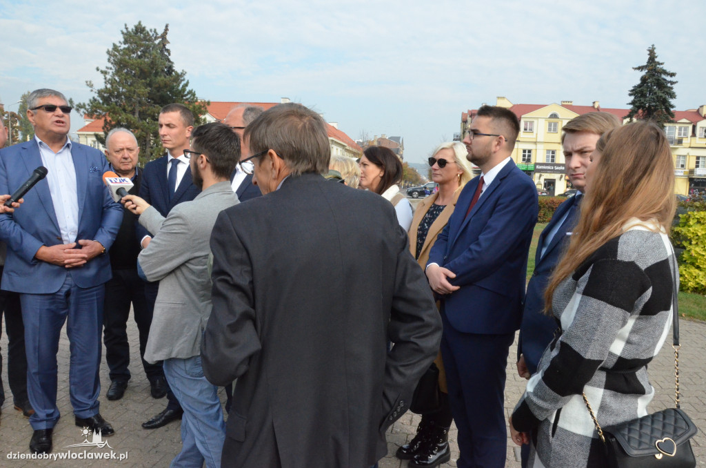Szef SLD W. Czarzasty we Włocławku