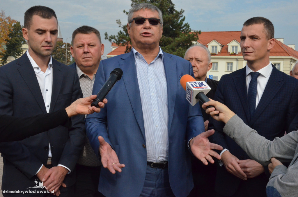 Szef SLD W. Czarzasty we Włocławku