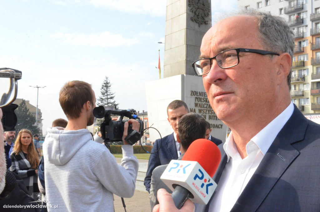 Szef SLD W. Czarzasty we Włocławku