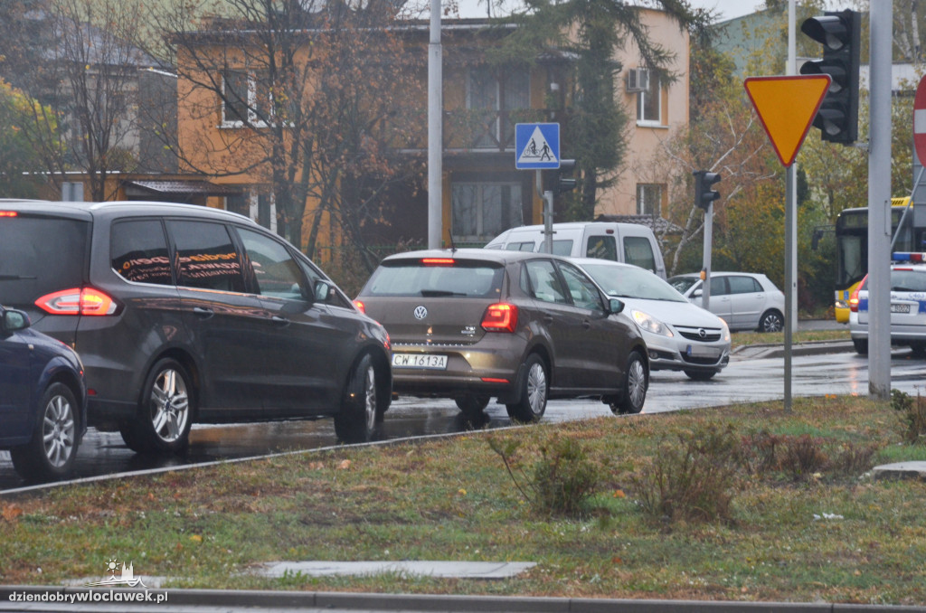 Ogromne korki na wiadukcie z powodu...