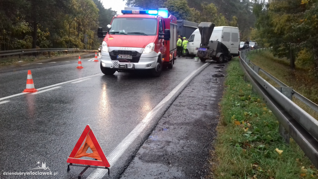 Zderzenie 3 aut na drodze krajowej!