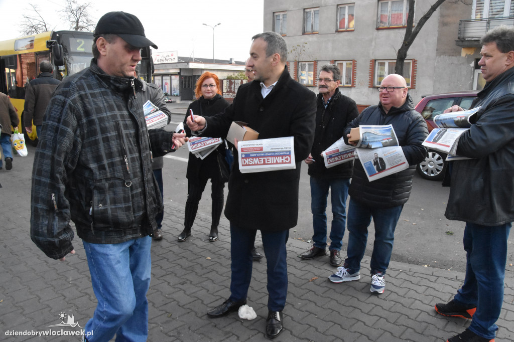 Walka o głosy na targowisku