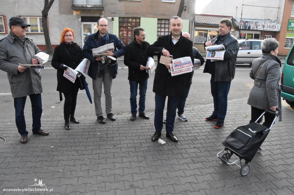 Walka o głosy na targowisku