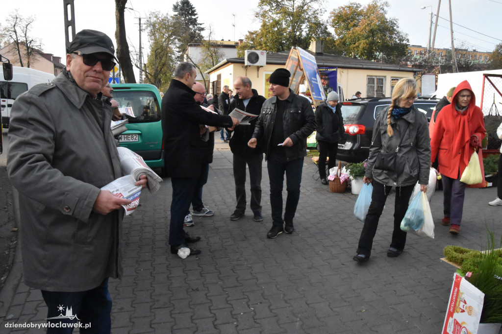 Walka o głosy na targowisku