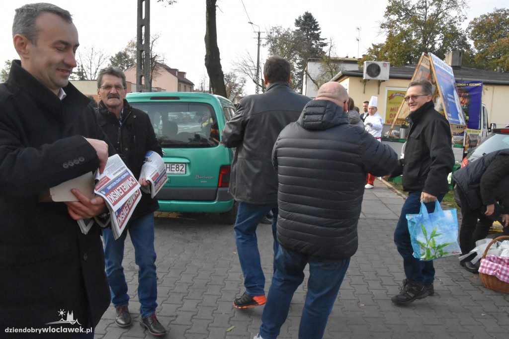 Walka o głosy na targowisku